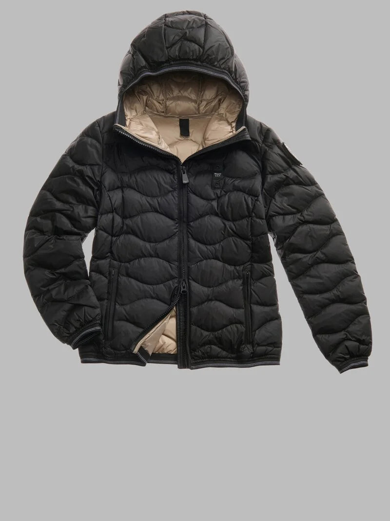 Blauer giubbino donna ad onde Camelia
25WBLDC03095-006047 999EI