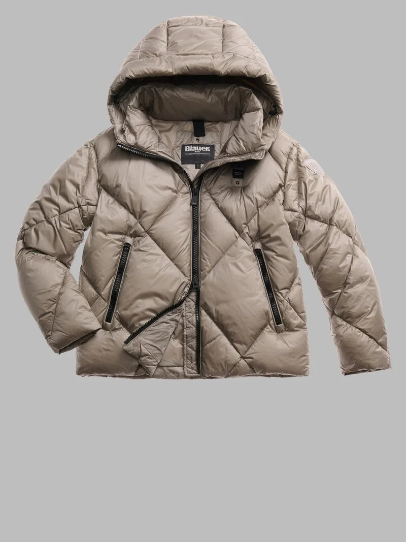 Blauer giubbino donna Piumino a Rombo modello Lamartine  25WBLDC03167