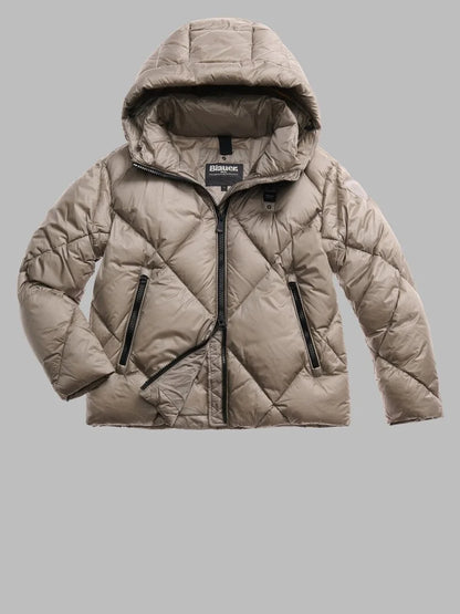 Blauer giubbino donna Piumino a Rombo modello Lamartine  25WBLDC03167