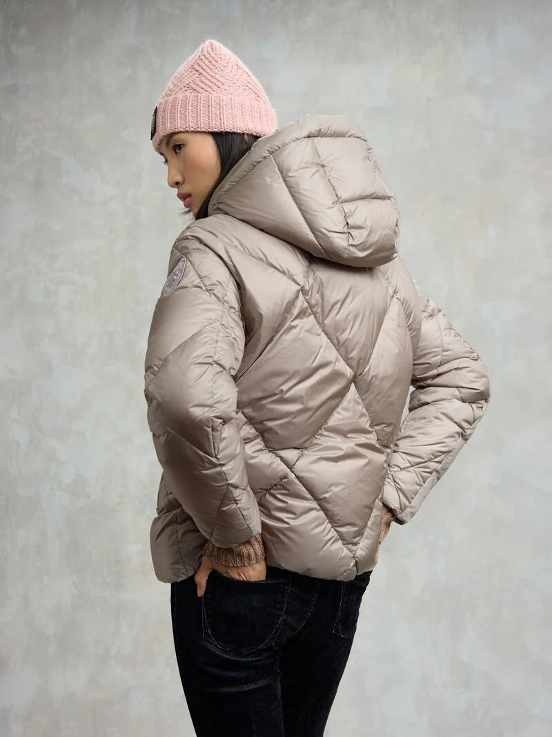 Blauer giubbino donna Piumino a Rombo modello Lamartine  25WBLDC03167