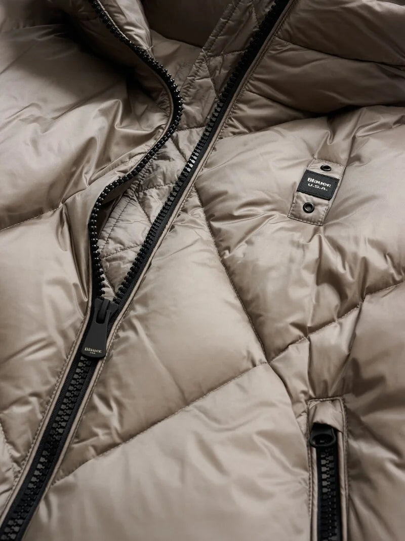 Blauer giubbino donna Piumino a Rombo modello Lamartine  25WBLDC03167