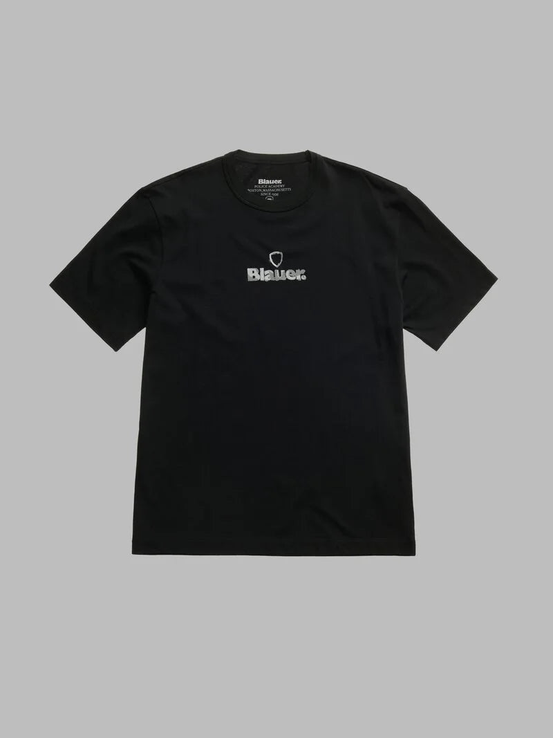 Blauer T-shirt uomo