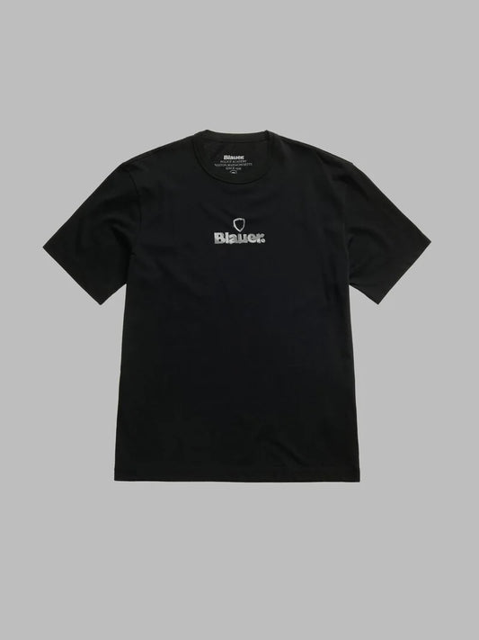 Blauer T-shirt uomo