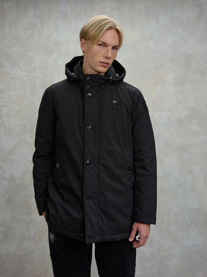 Blauer giubbino uomo parka con cappuccio removibile chester
25WBLUK03142