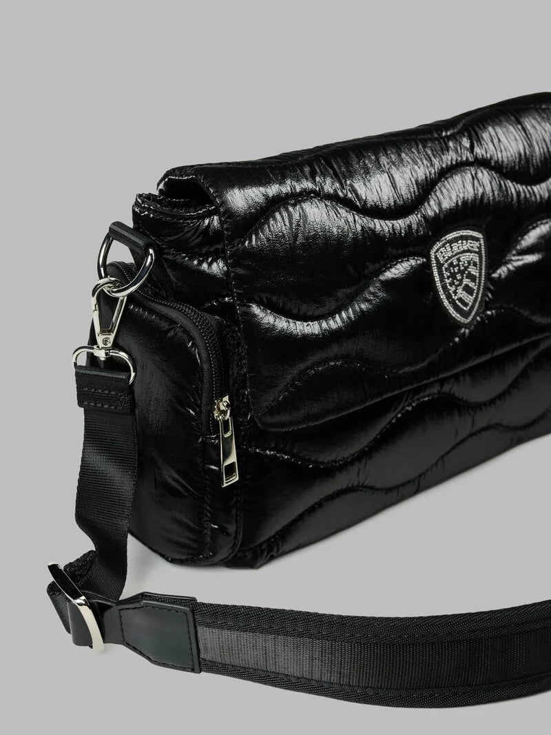 Blauer borsa donna padded nylon crossbody bag