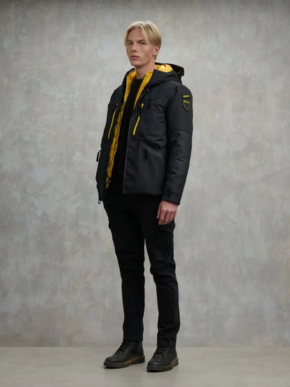 Blauer Windbreaker 2 in 1 uomo Blauer x Pirelli Capsule in poliestere riciclato