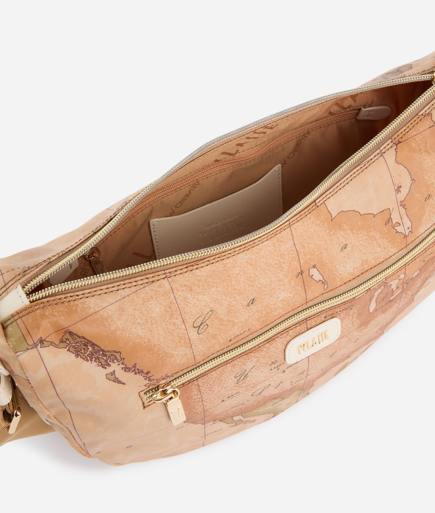 Tasca frontale zip borsa 1ª Classe mezzaluna