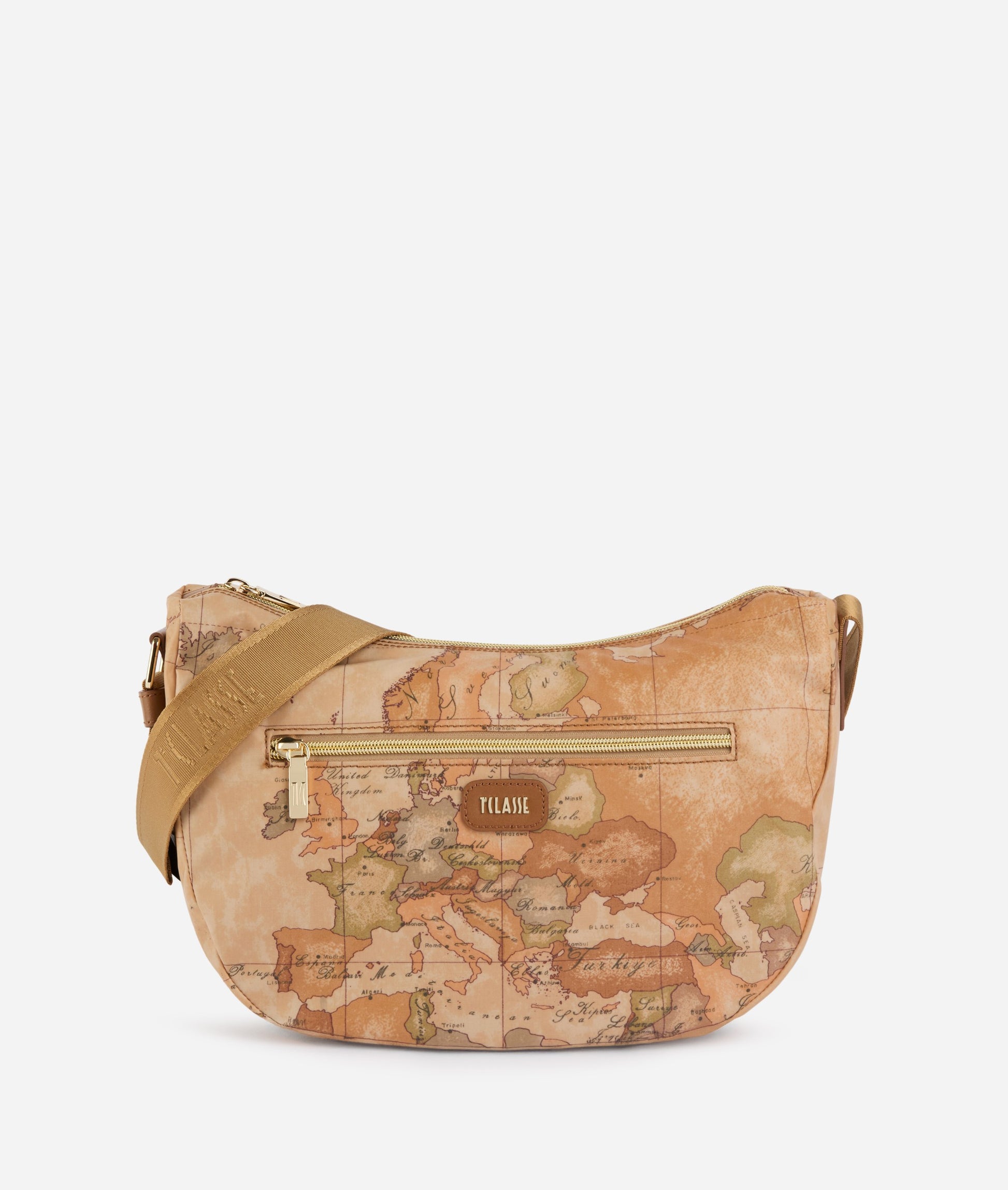 Borsa tracolla 1ª Classe mezzaluna media Geo Classic

