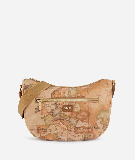 Borsa tracolla 1ª Classe mezzaluna media Geo Classic
