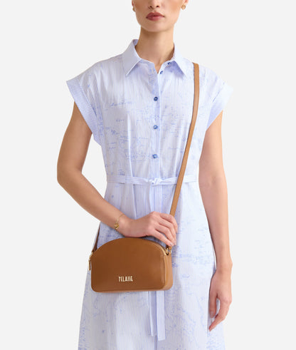 Borsa compatta donna 1ª Classe indossata