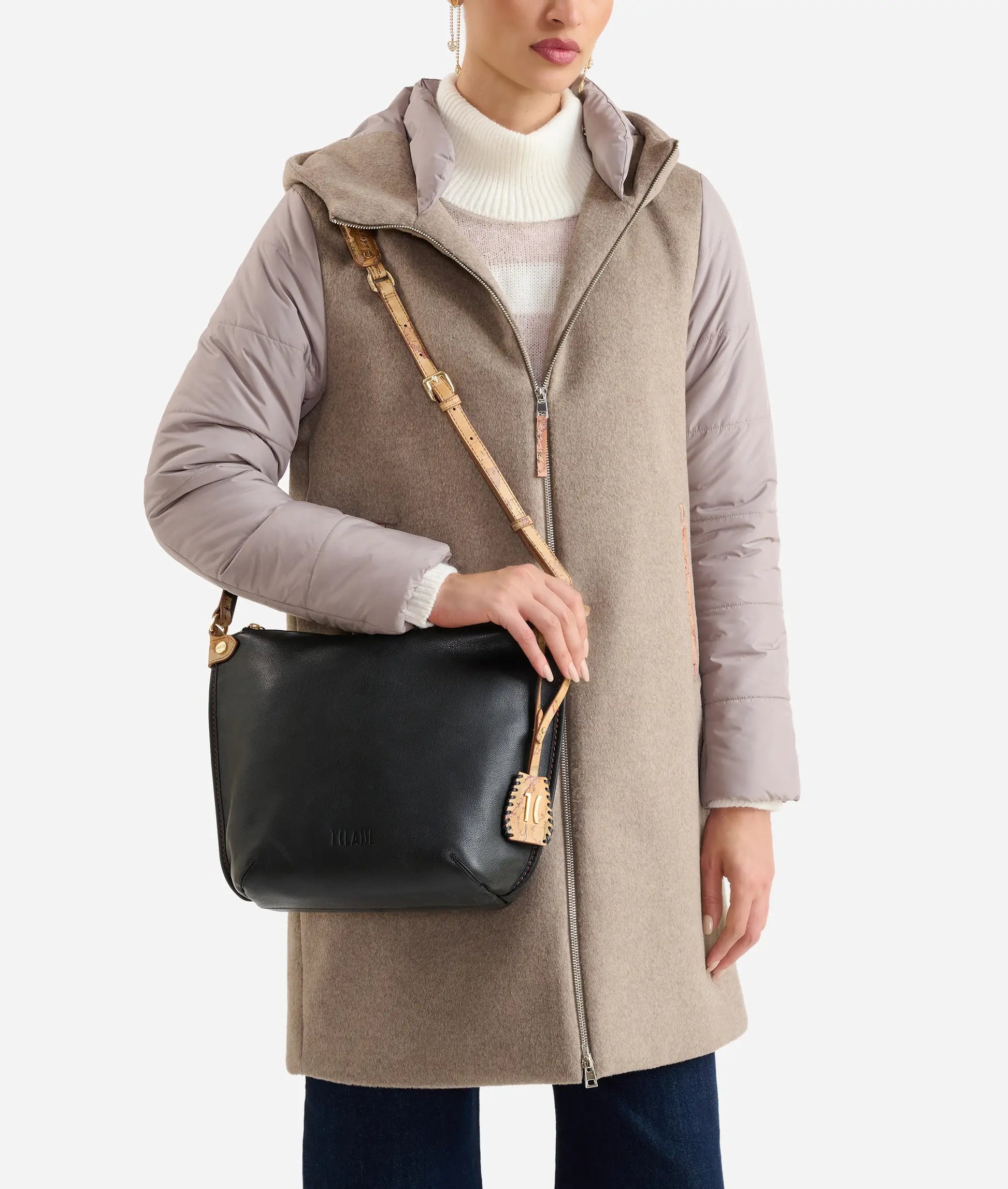 1^ Classe borsa donna tracolla Nero LF88 8128 0001