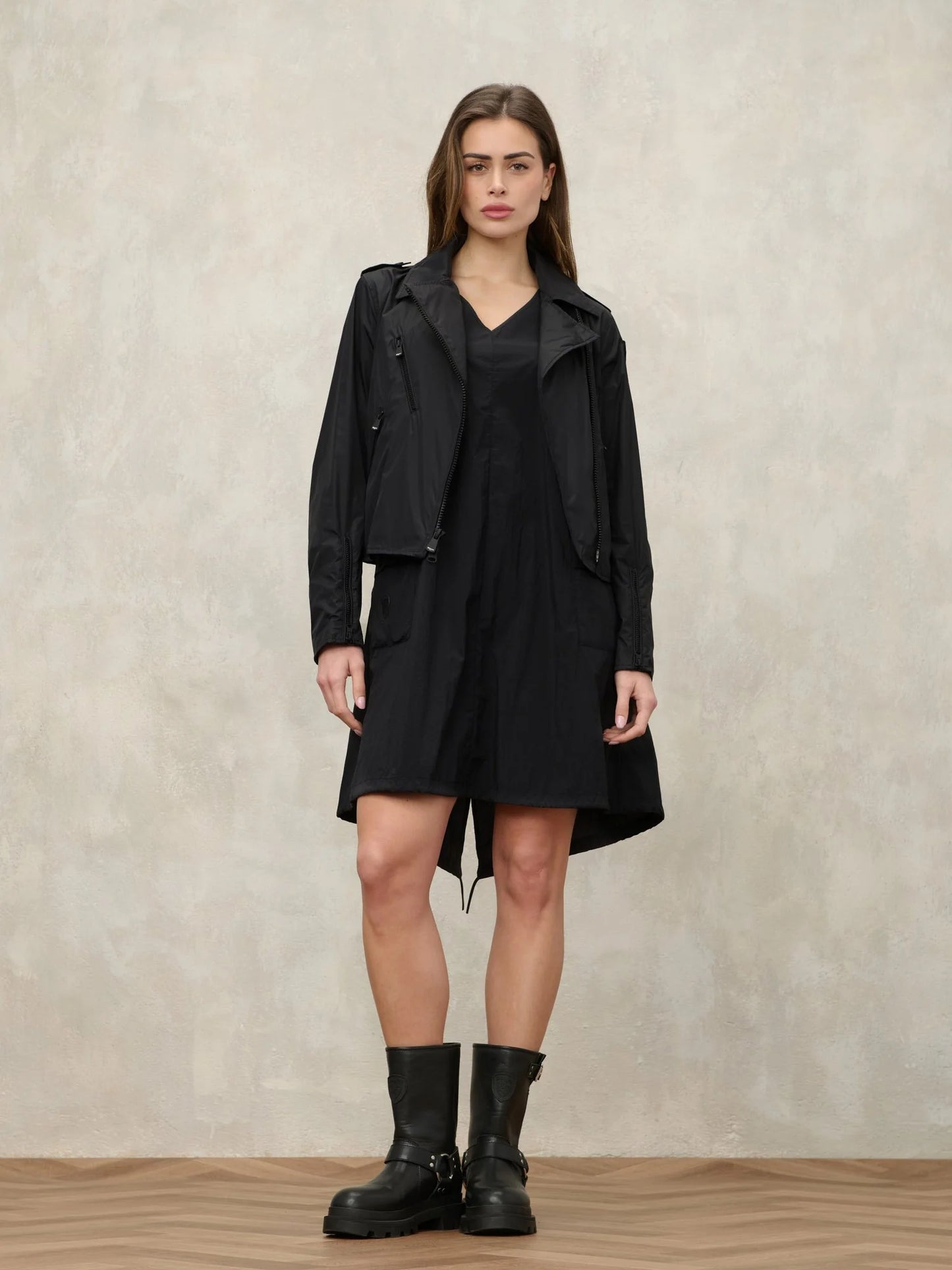 blauer giacca biker donna zamora