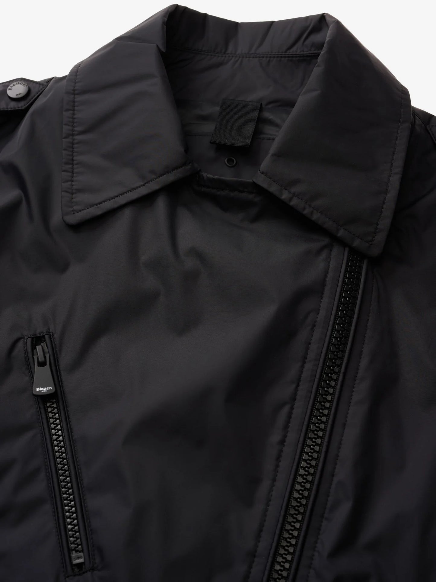 blauer giacca donna nylon zip dettaglio