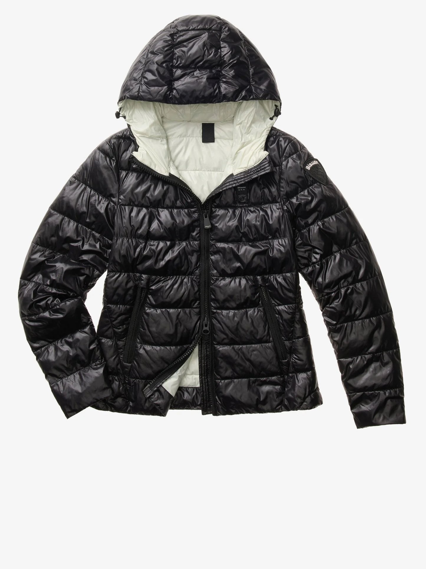 Blauer Giubbotto donna a righe Caroll 26SBLDC02170_006648_999EE