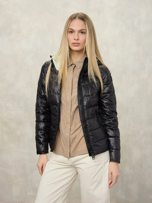 Blauer Giubbotto donna a righe Caroll 26SBLDC02170_006648_999EE