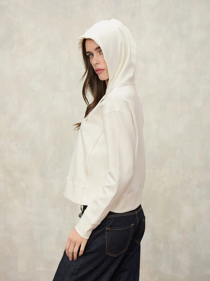 blauer felpa donna fayette vista laterale
