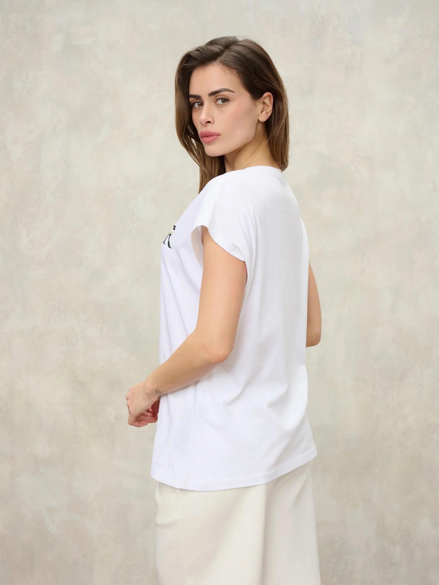 blauer t shirt donna mohawk vista laterale
