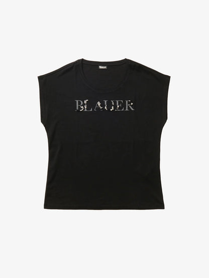 blauer t shirt donna casual nero
