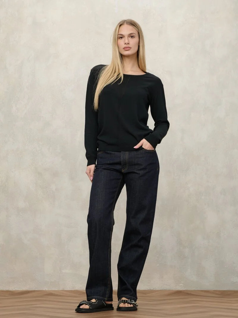 Blauer maglia donna girocollo leggera manica lunga Harmon 26SBLDM01488