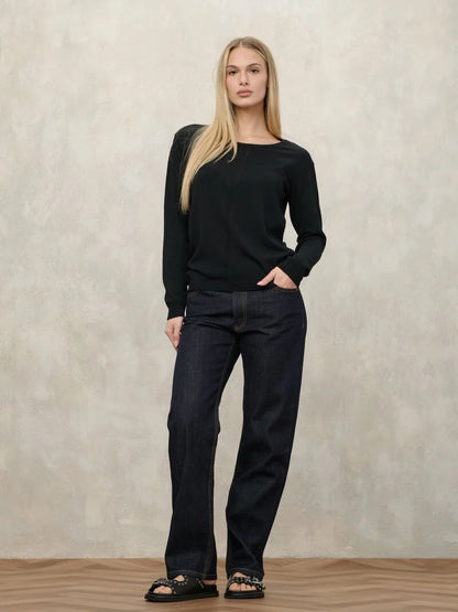 Blauer maglia donna girocollo leggera manica lunga Harmon 26SBLDM01488