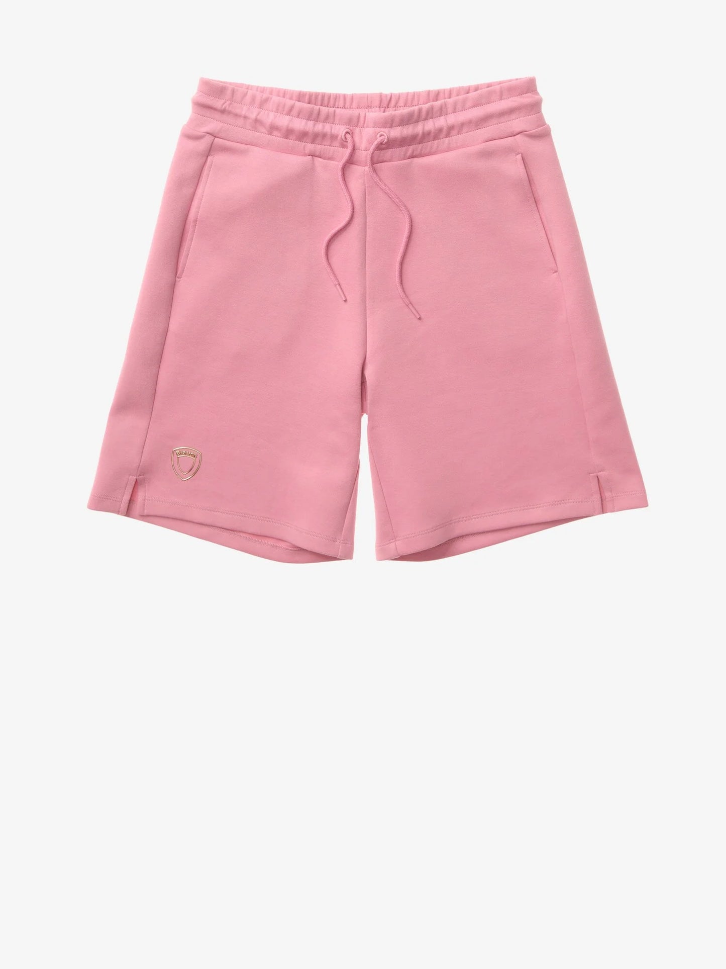 Women's Bermuda Shorts Blauer Lane 26SBLDP05058 with Drawstring and Logo – Pink