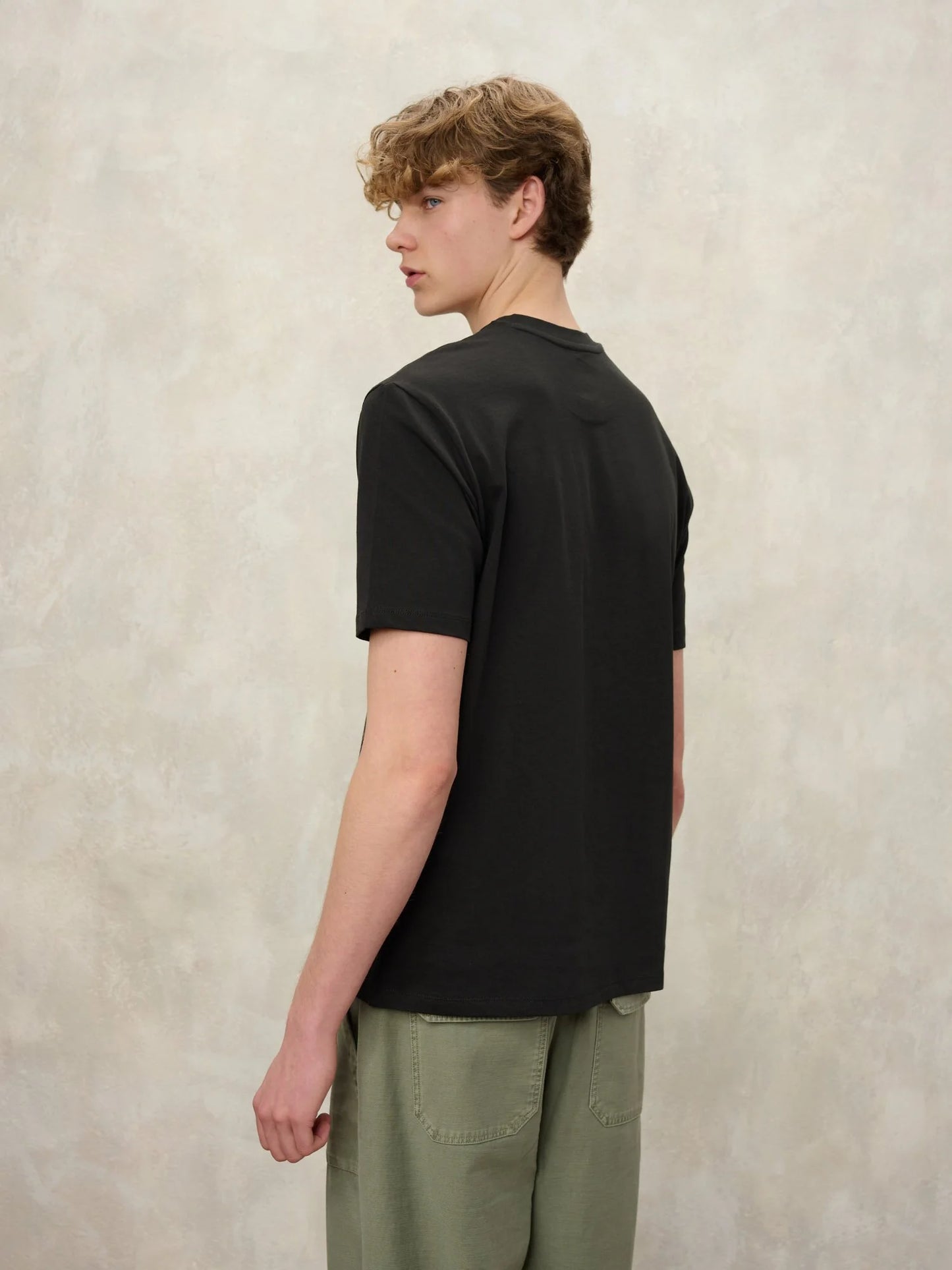 t-shirt Blauer uomo nera vista posteriore