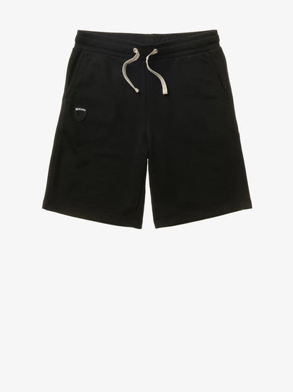 Men's Blauer Summer 26SBLUP05244 Bermuda shorts with drawstring and logo – Black