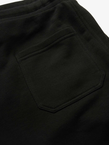 Men's Blauer Summer 26SBLUP05244 Bermuda shorts with drawstring and logo – Black