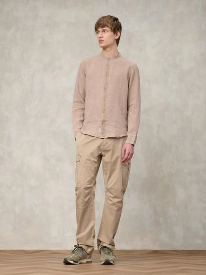 Camicia estiva Blauer manica indossata