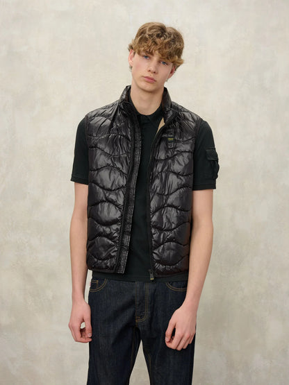 Blauer Men's Wavy Gilet mod. Danny 26SBLUX02184