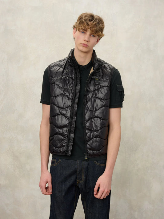 Blauer Smanicato uomo ad onde mod. Danny 26SBLUX02184
