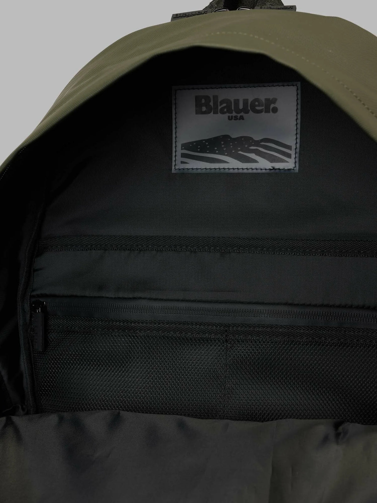 Blauer zaino uomo waxed backpack F6JXZ01/END BLACK - immagine 3
