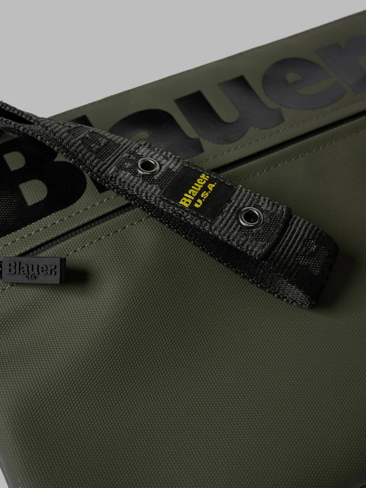 Blauer Pochette uomo waxed clutch F6CONEY03/SPL OLIVE - immagine 2