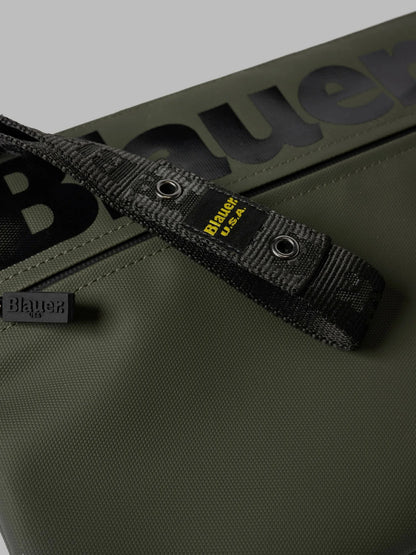 Blauer Pochette uomo waxed clutch F6CONEY03/SPL OLIVE - immagine 2