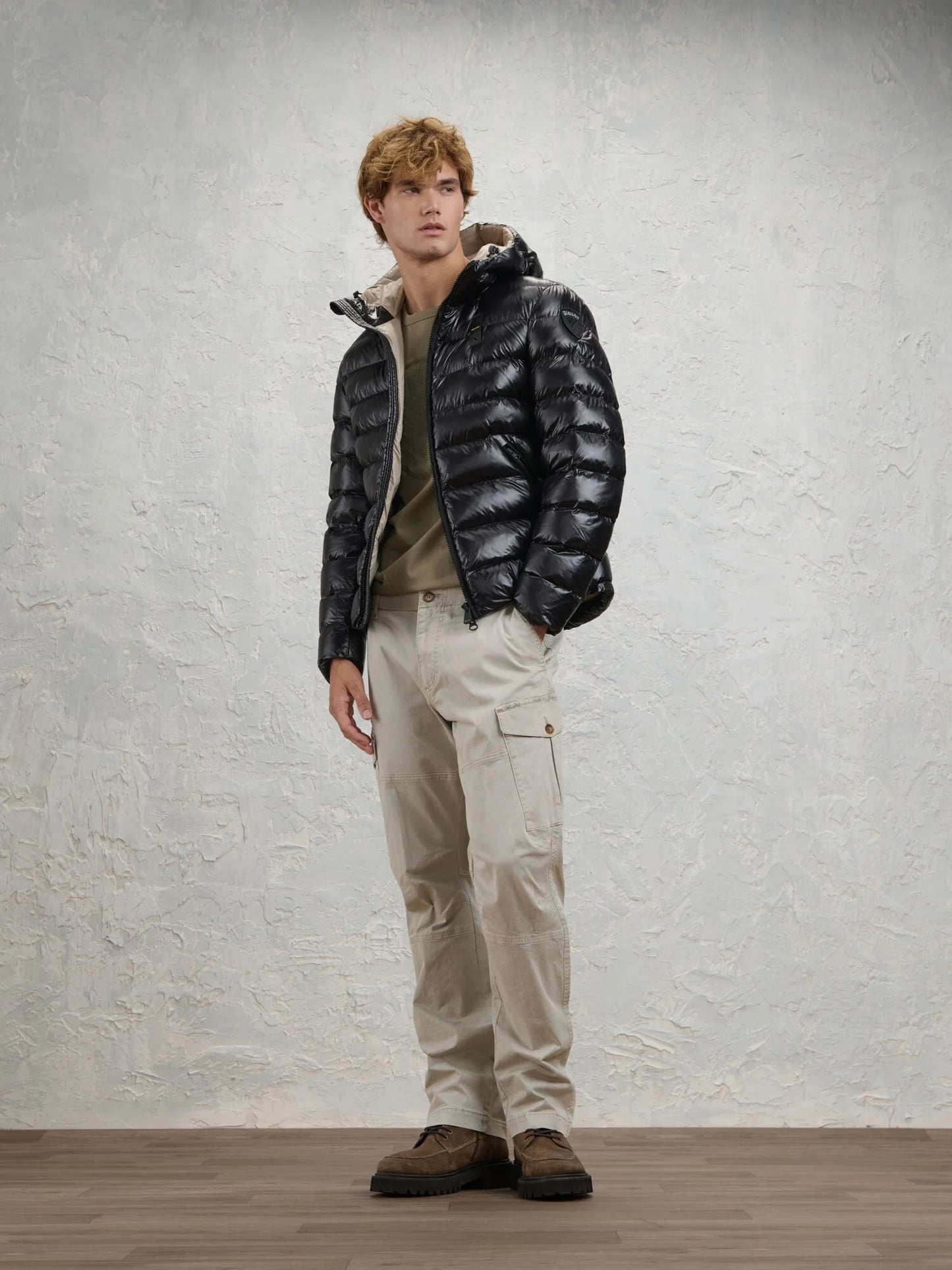 Blauer giubbotto Uomo modello Adams 26WBLUC02054-005958 999EI