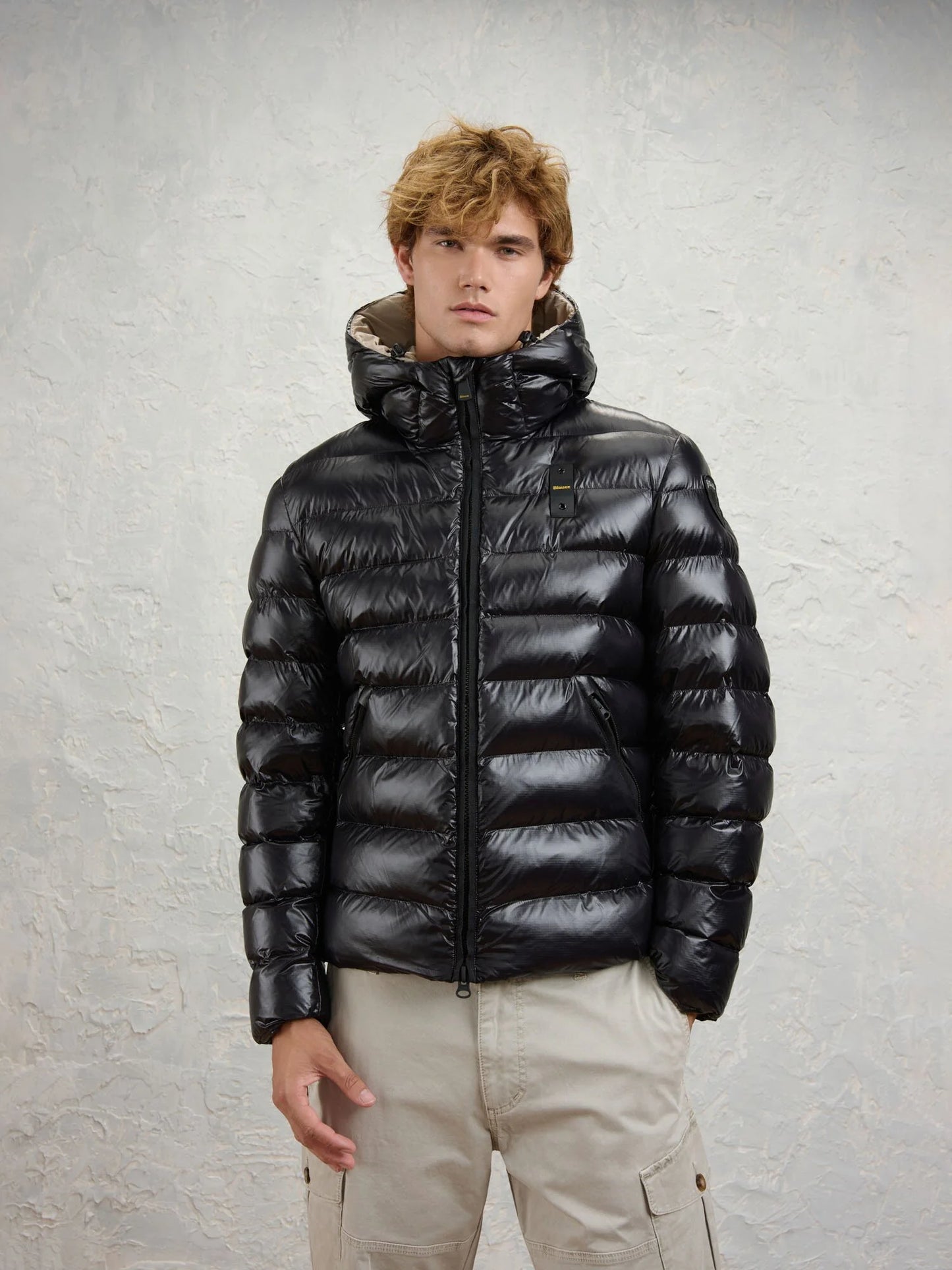 Blauer giubbotto Uomo modello Adams 26WBLUC02054-005958 999EI