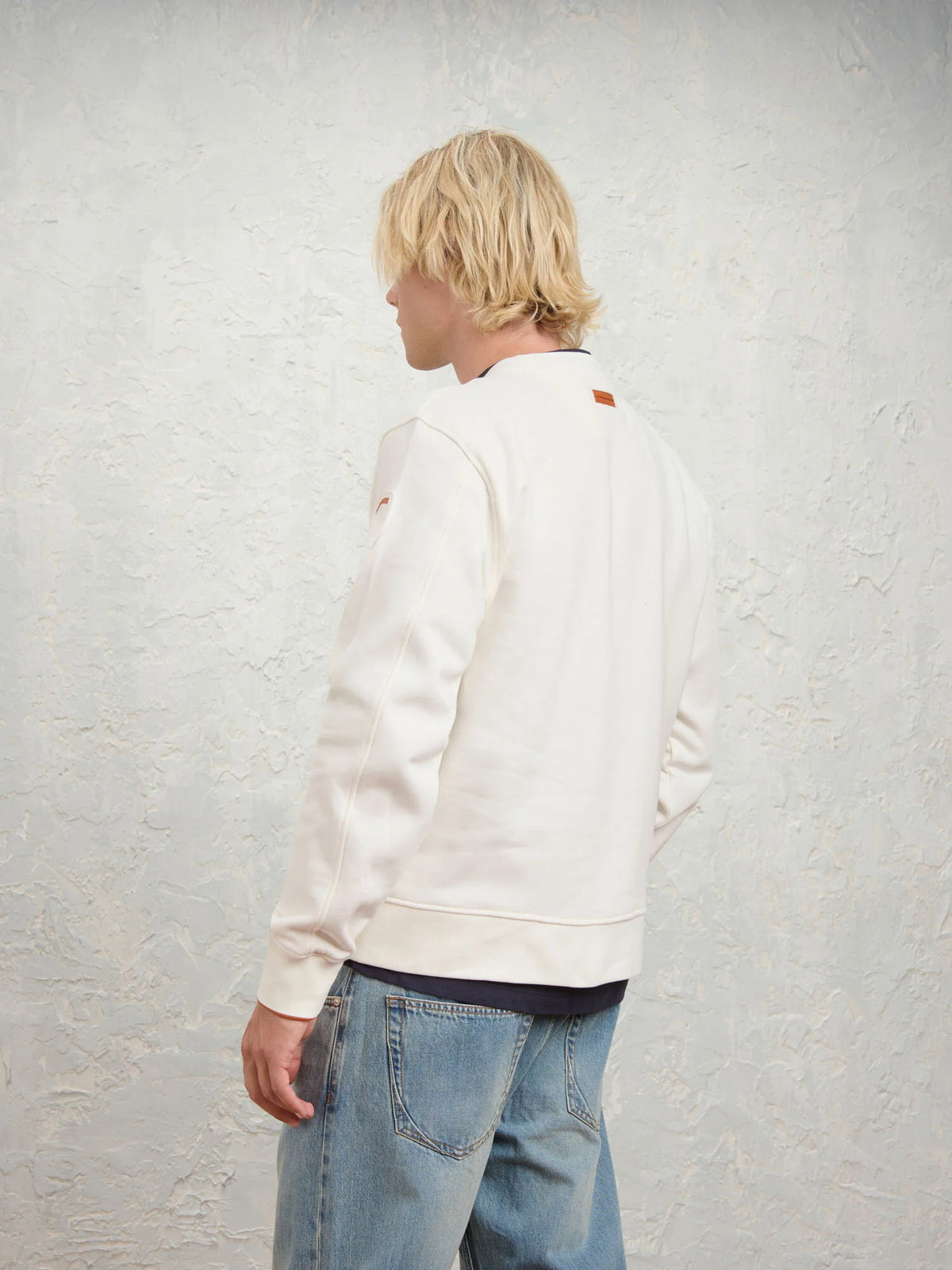 Blauer felpa Uomo modello Crosby 26WBLUF03317-007693 102 - immagine 3
