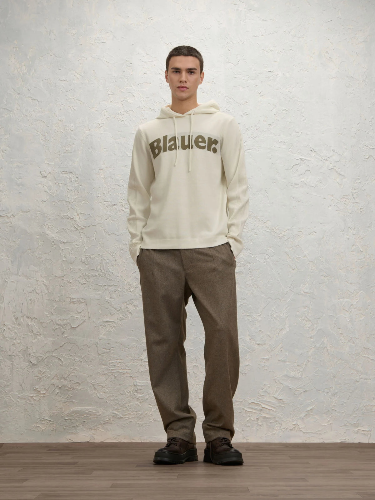 Blauer felpa con cappuccio Uomo modello Parker 26WBLUM09443-006645 102 - immagine 2