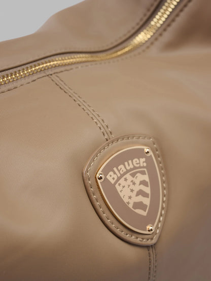 Blauer Borsa donna coated nylon tote bag F6KUSA03/JAN MUD - immagine 2