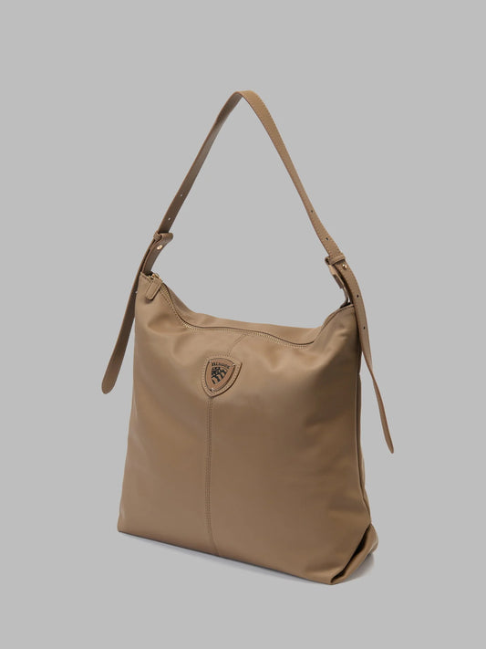 Blauer Borsa donna coated nylon tote bag F6KUSA03/JAN MUD - immagine 1