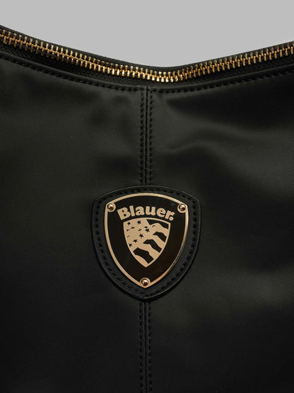 Blauer Borsa donna coated nylon tote bag F6KUSA03/JAN BLACK - immagine 3