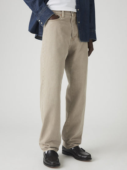 LEVI'S 568™ jeans uomo Dritti Larghi Linen+ Denim indossati, vista frontale