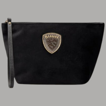 Blauer Borsa pochette donna velvet polyester clutch F6DEBBY01/CLU BLACK
