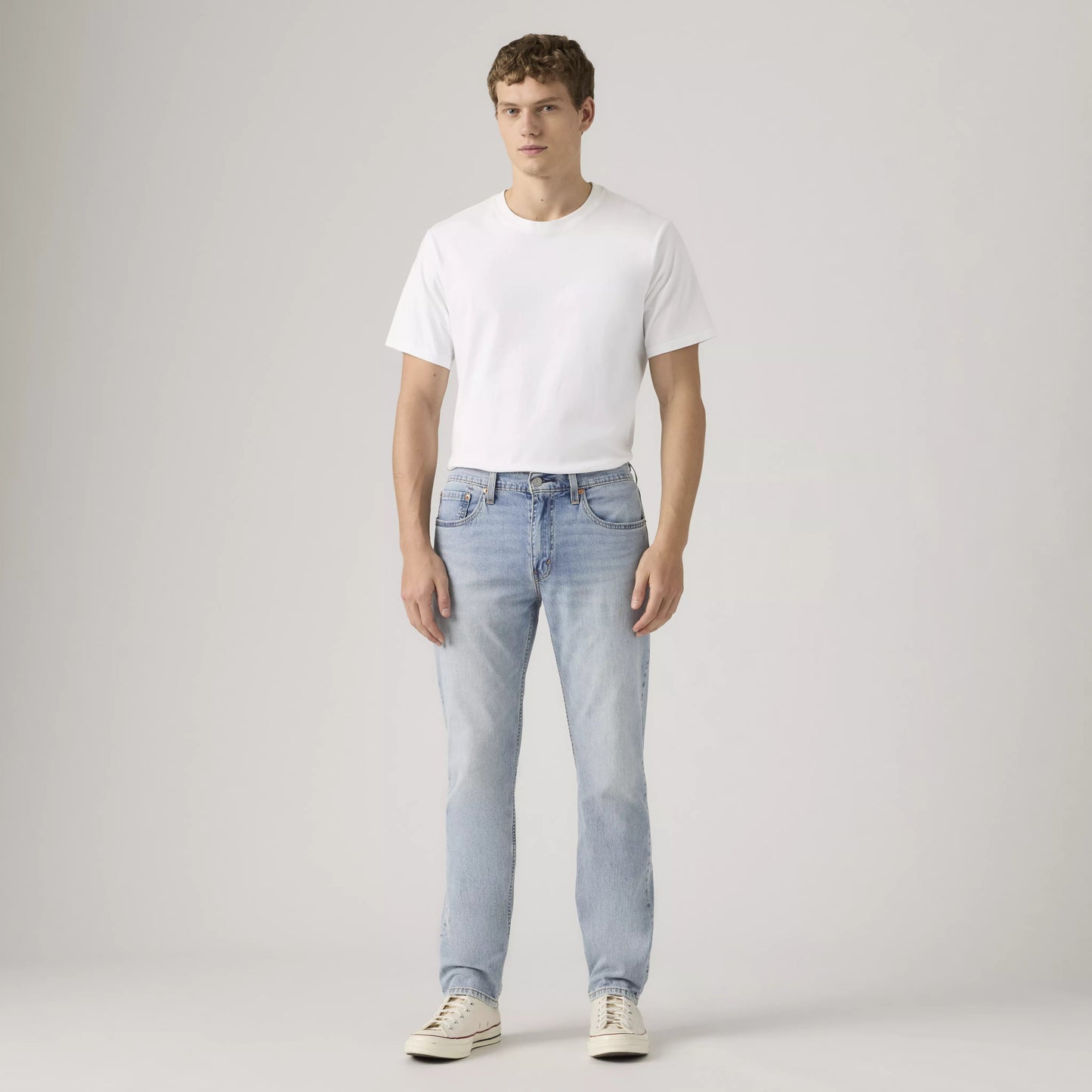Levi's 502 Taper jeans uomo Iceberg Cool denim chiaro Levi's Flex tapered fit
