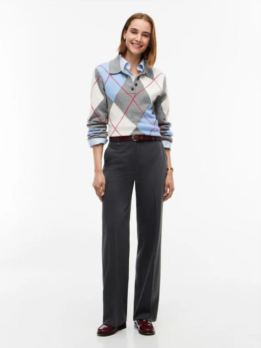 Tommy Hilfiger Pantaloni donna Straight Leg Twill Trousers WW0WW51899P7D