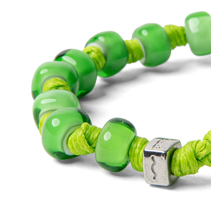 Braccialetti Aua collezione Argento mod VERDE PRATO