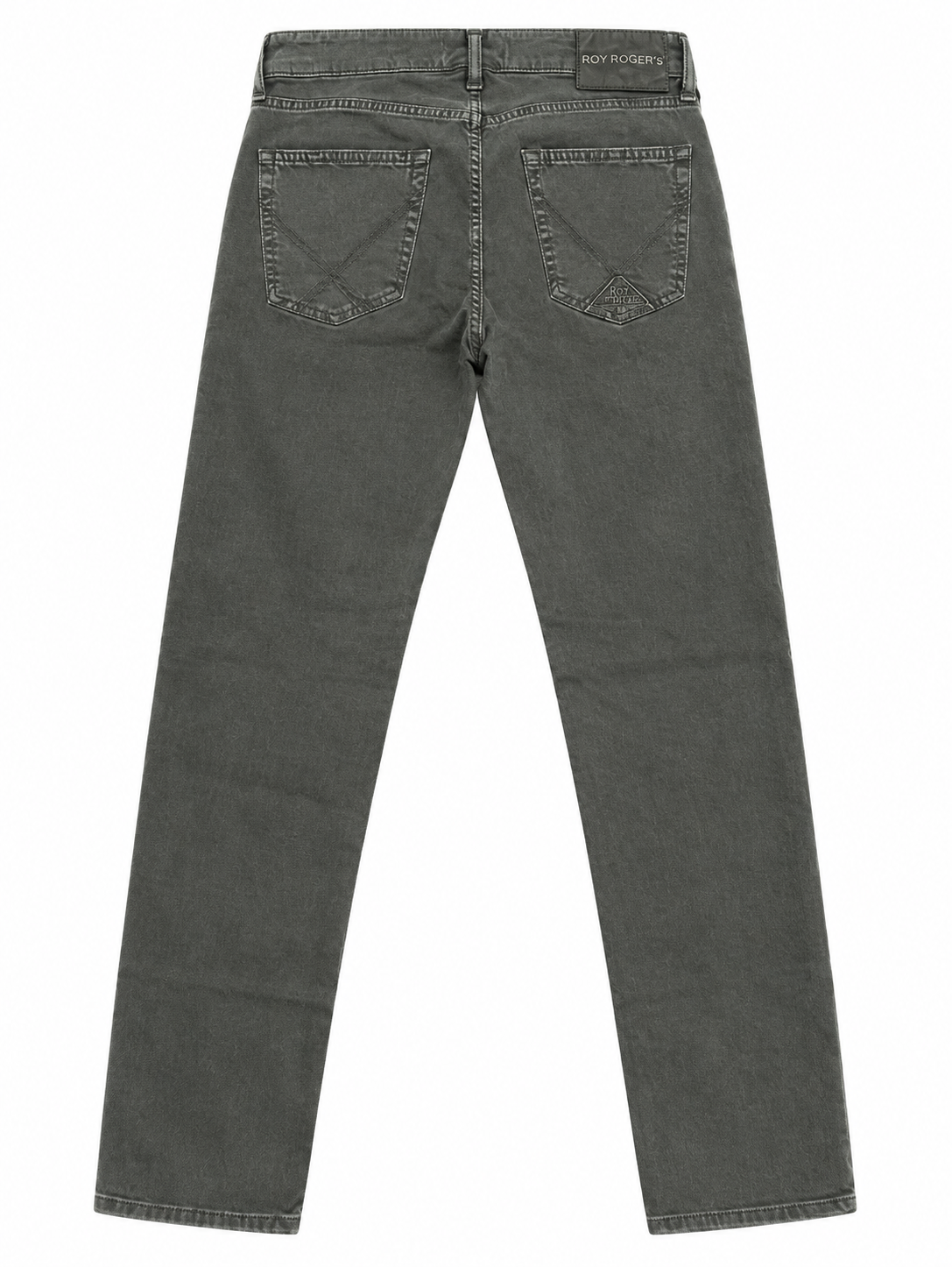 Roy Roger's JEANS uomo 517 Plain MAN Soft bull elast. Crow RRU089CS860127 C0242 - immagine 2