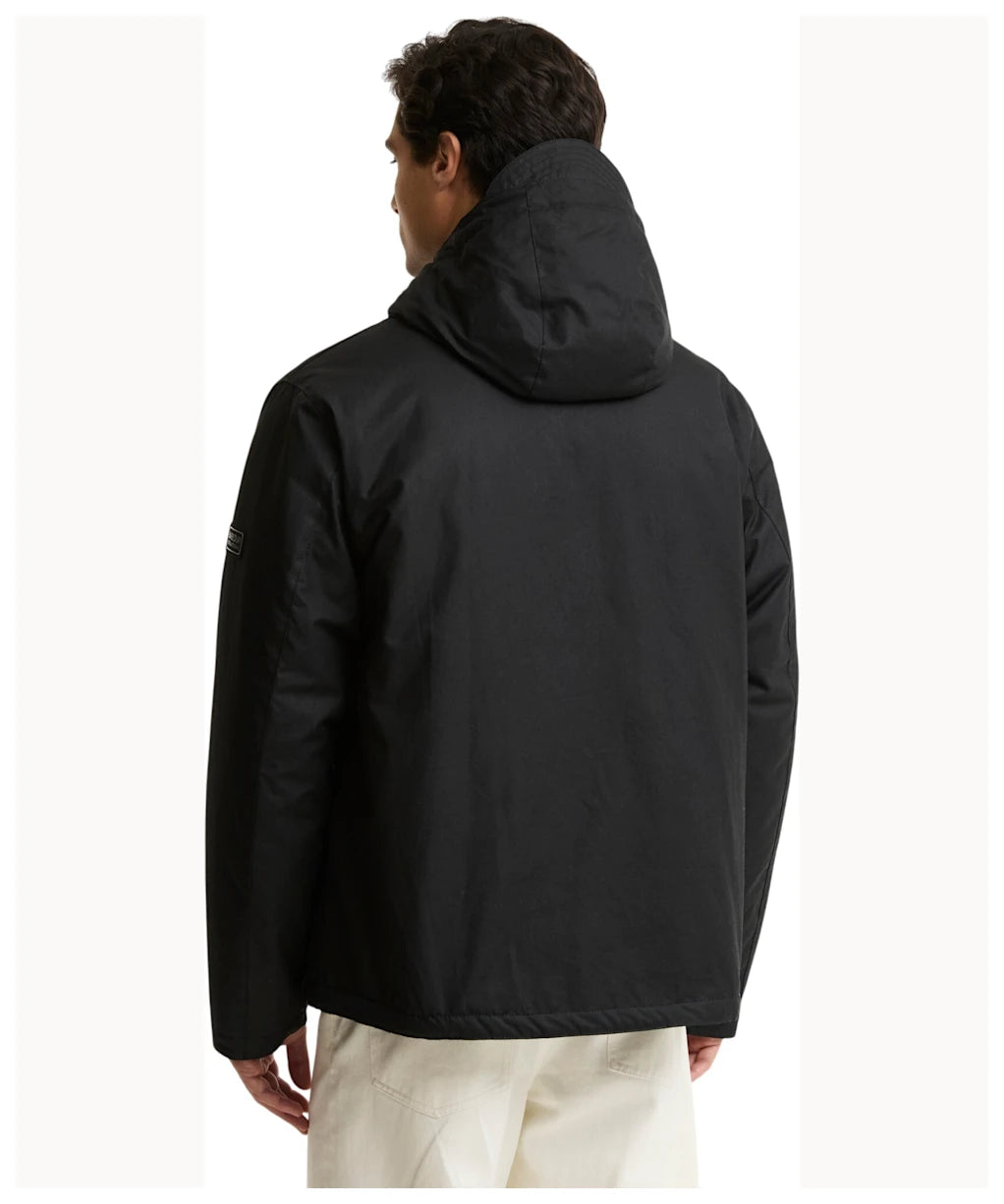 Barbour International capospalla uomo everrett wax jacket wat cot outw MWX2605-BK71 - immagine 3