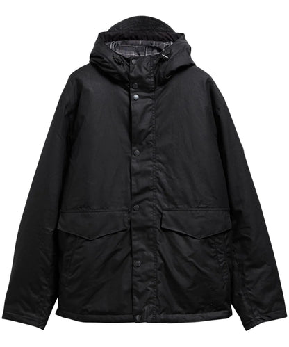 Barbour International capospalla uomo everrett wax jacket wat cot outw MWX2605-BK71 - immagine 6