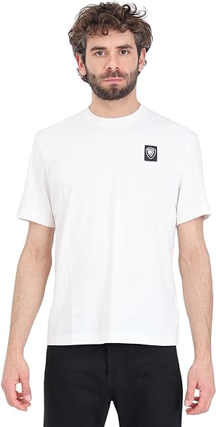 Blauer T-shirt uomo manica corta